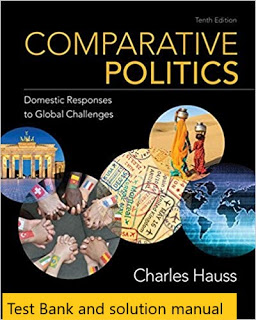 Comparative Politics: Domestic Responses to Global Challenges 10th Edition Charles Hauss , © 2019 Test Bank